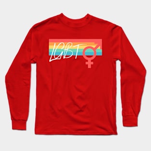 LGBTQ Rock Paper SCISSORS Long Sleeve T-Shirt